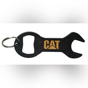 *FREE WITH PURCHASE* CAT BOTTLE OPENER KEYCHAIN CATERPILLAR